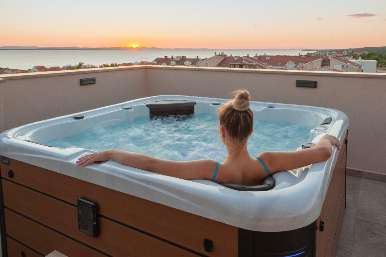 Apartments Luana With Private Jacuzzi Задар Екстер'єр фото
